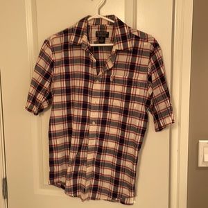 Polo Jeans Company short sleeve button down checkered shirt